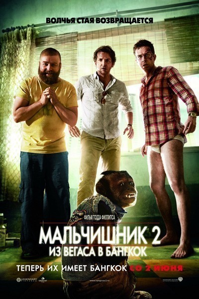 Мальчишник 2: Из Вегаса в Бангкок смотреть онлайн